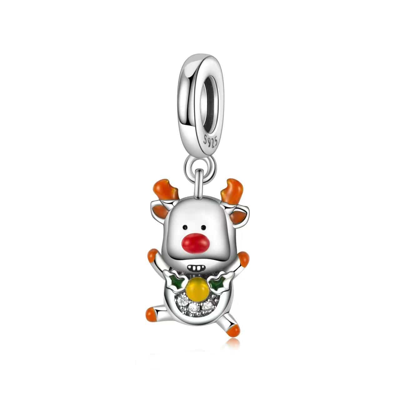 Liora Atelier Festive Reindeer Holiday Dangle Charm