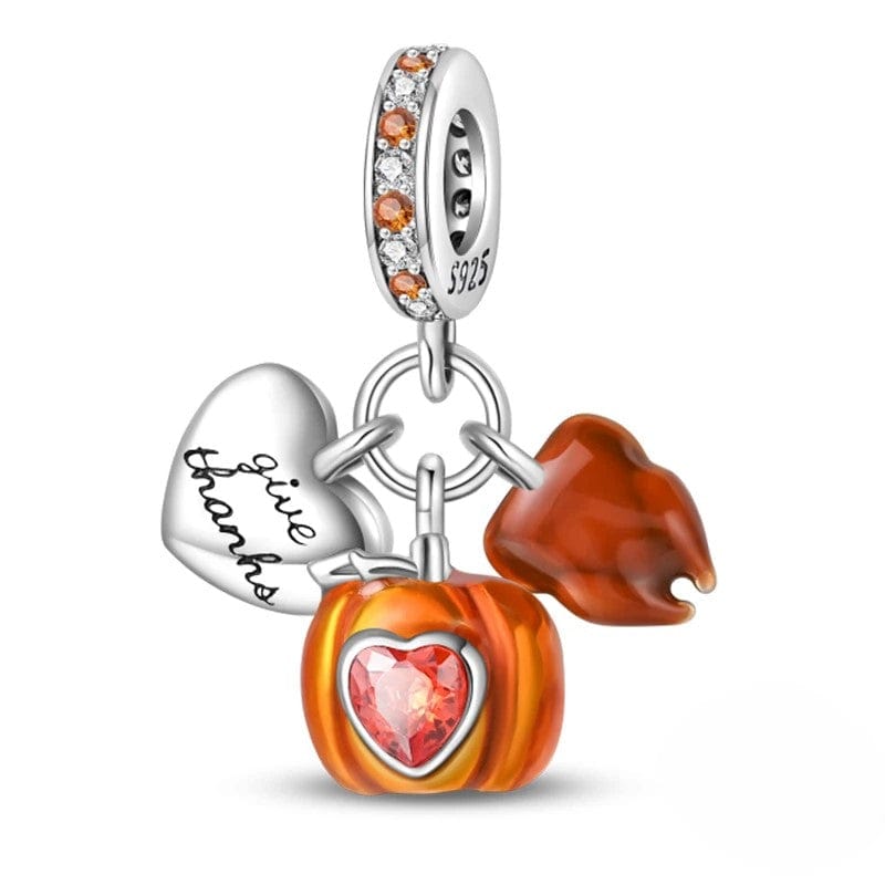 Liora Atelier Festive Thanksgiving Trio Charm