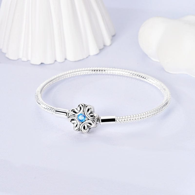 Liora Atelier Floral Blue Gem Elegance Bracelet