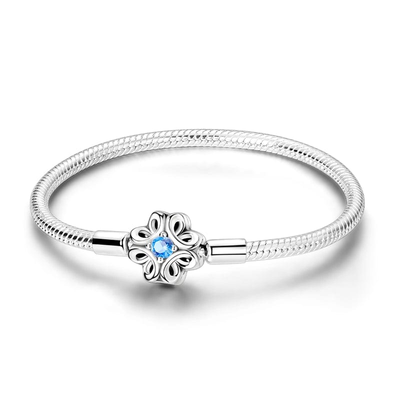 Liora Atelier Floral Blue Gem Elegance Bracelet