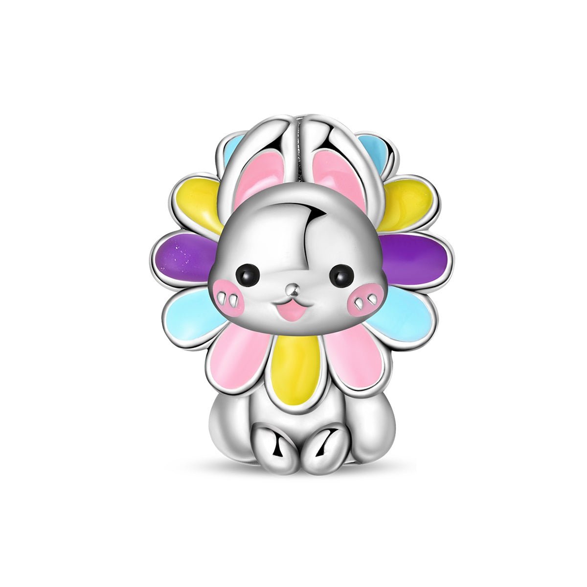 Liora Atelier Floral Bunny Charm