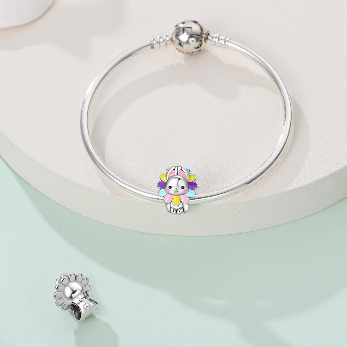 Liora Atelier Floral Bunny Charm