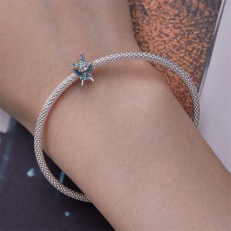 Liora Atelier Fluttering Blue Duo Butterfly Charm