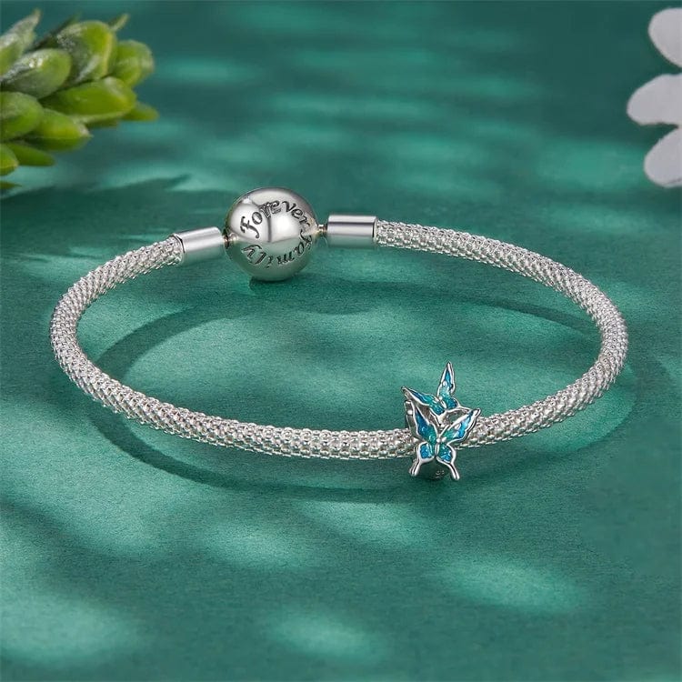 Liora Atelier Fluttering Blue Duo Butterfly Charm