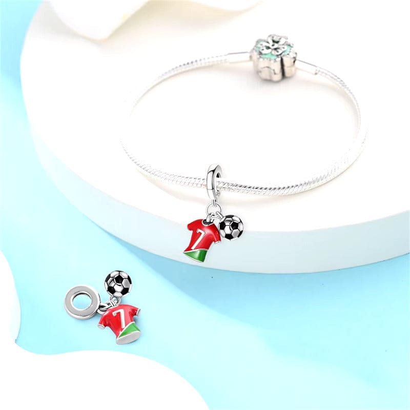 Liora Atelier Football Charm Portugal CR7 Siuu Dangle Charm
