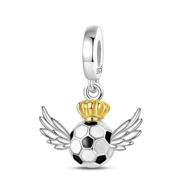 Liora Atelier Football Pedestal Champions Dangle Charm
