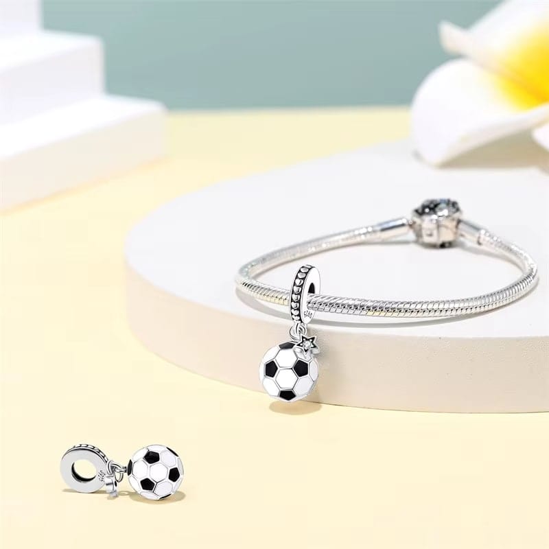 Liora Atelier Football Star Dangle Charm
