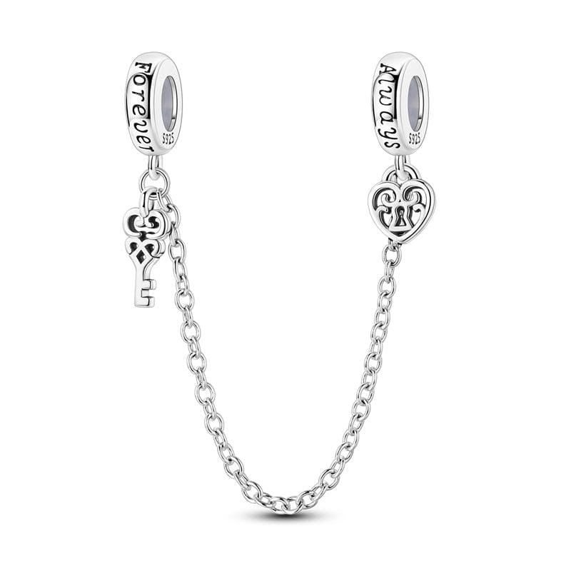 Liora Atelier Forever & Always, Heart Lock & Key Charm