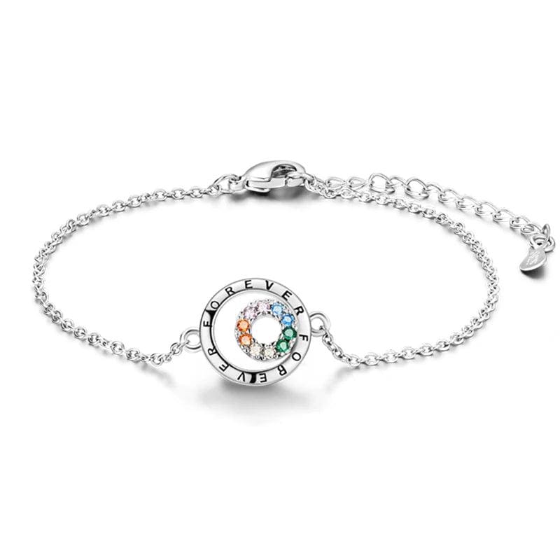 Liora Atelier Forever Circle Gemstone Bracelet