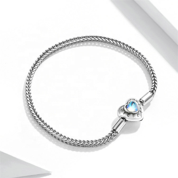 Liora Atelier Forever Love Projection Heart Charm Bracelet