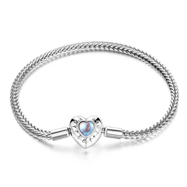 Liora Atelier Forever Love Projection Heart Charm Bracelet