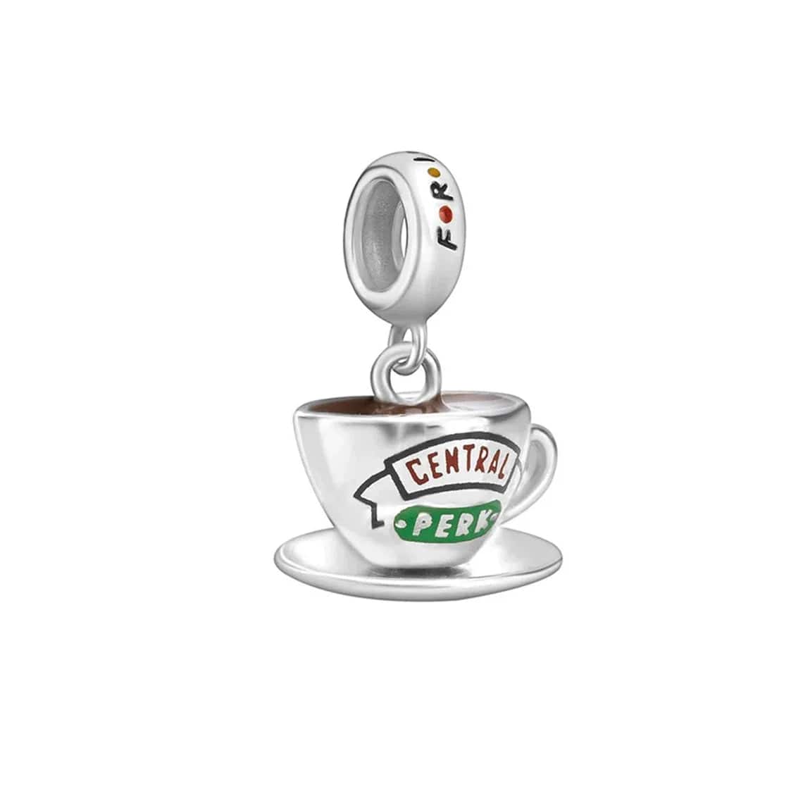 Liora Atelier Friends TV Series Central Perk Coffee Cup Dangle Charm