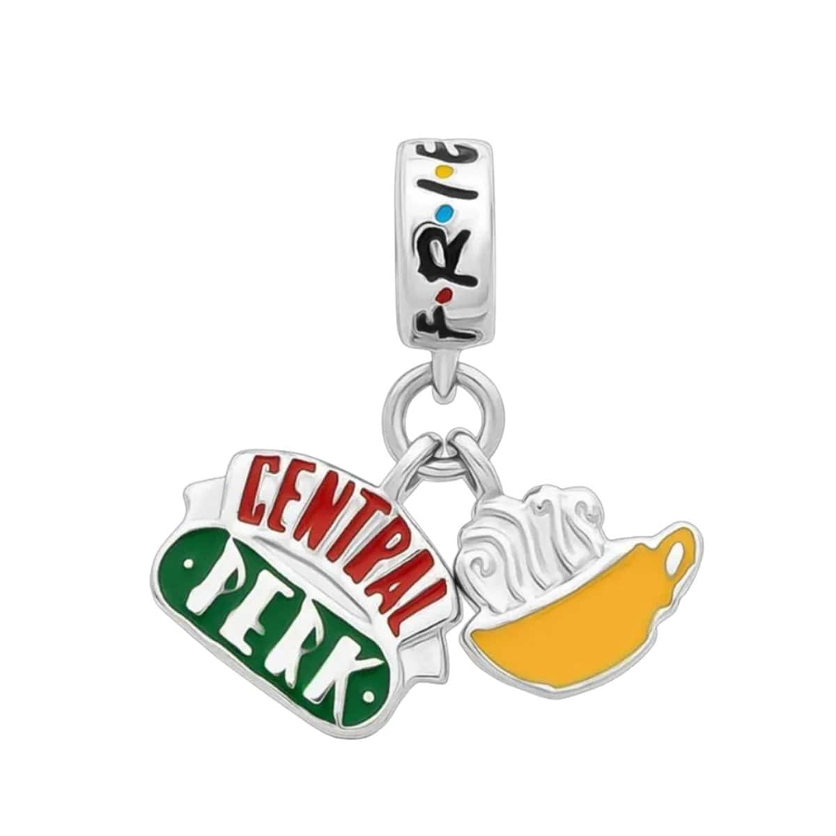 Liora Atelier Friends TV Series Coffee Central Perk Dangle Charm