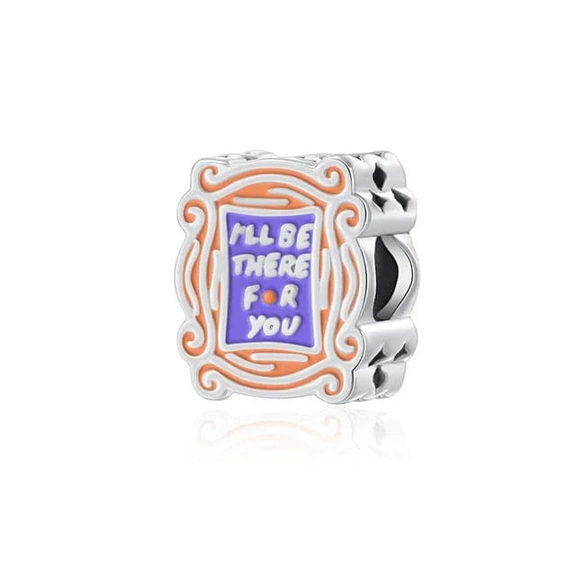Liora Atelier Friends TV Series Ill be There for You Charm Peephole Frame Charm