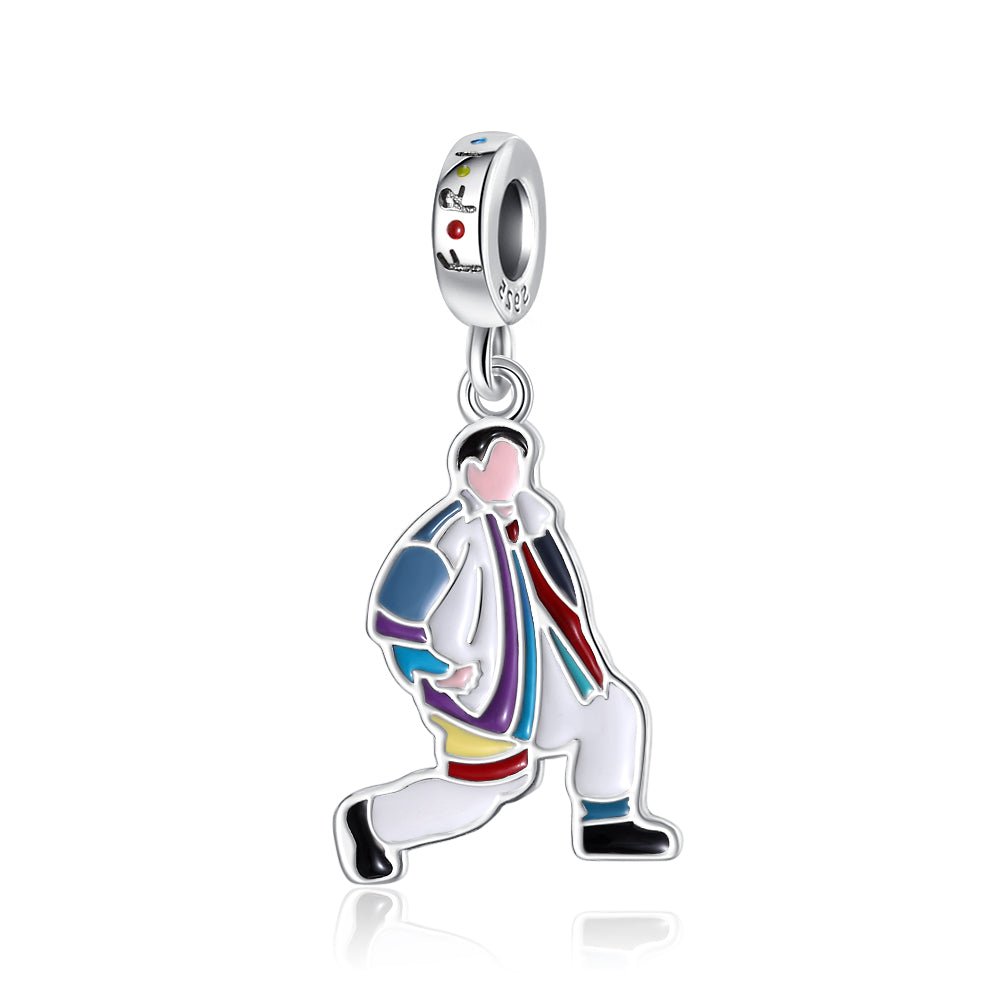 Liora Atelier Friends TV Series Joey's 'Could I Be Wearing Any More Clothes' Dangle Charm