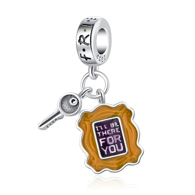 Liora Atelier Friends TV Series Key and Peephole Dangle Charm