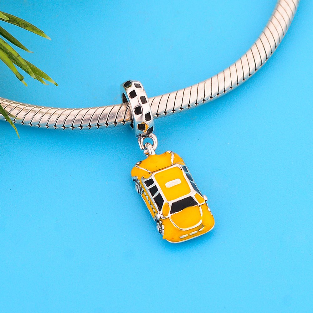 Liora Atelier Friends TV Series Phoebe's Iconic Yellow Taxi Charm