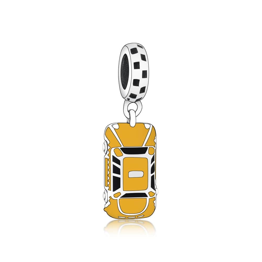 Liora Atelier Friends TV Series Phoebe's Iconic Yellow Taxi Charm