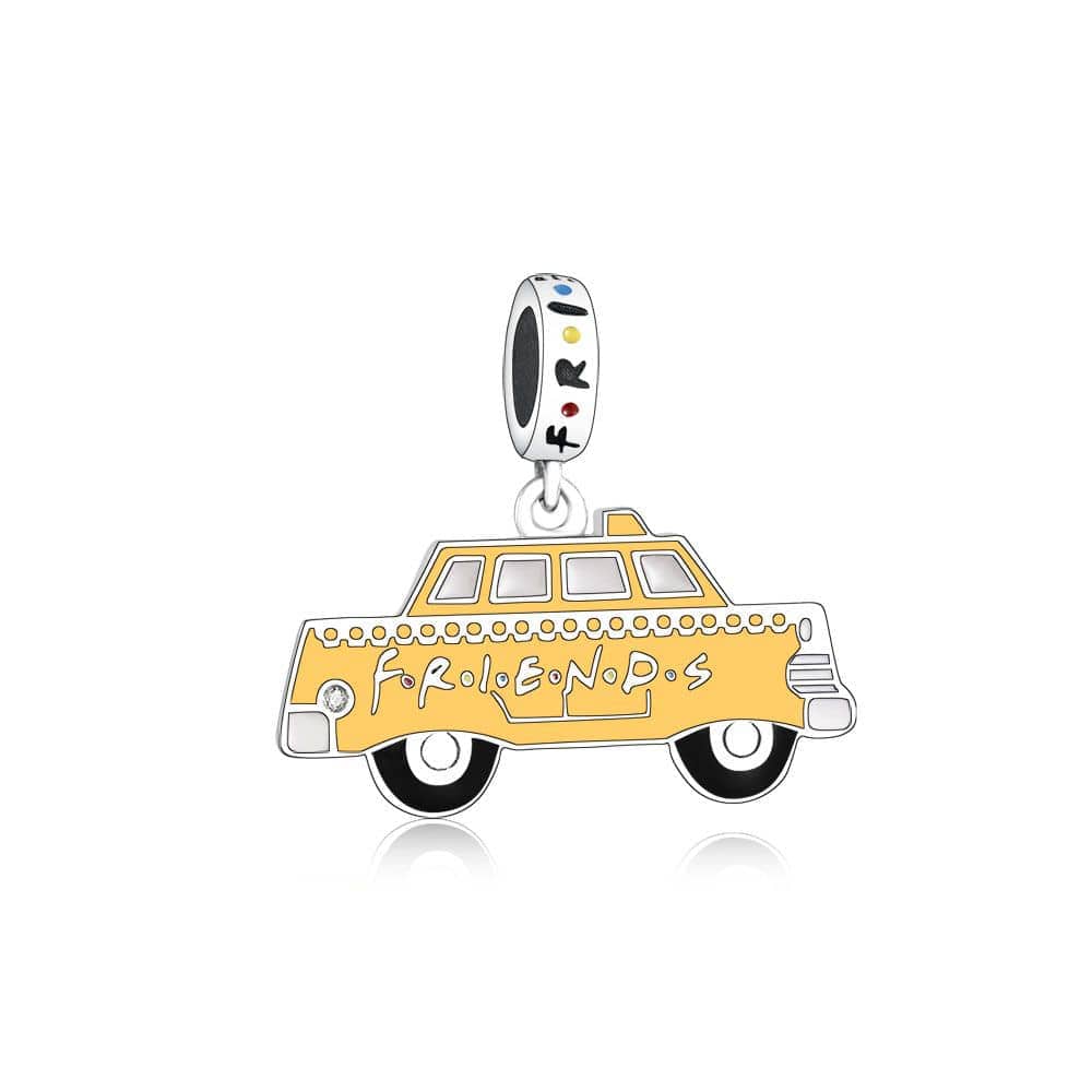 Liora Atelier Friends TV Series Yellow Taxi Cab Dangle Charm