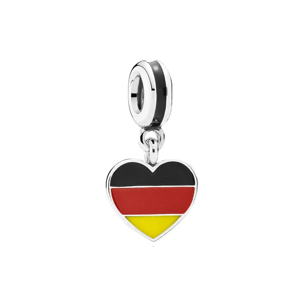 Liora Atelier Germany Heart Flag Dangle Charm