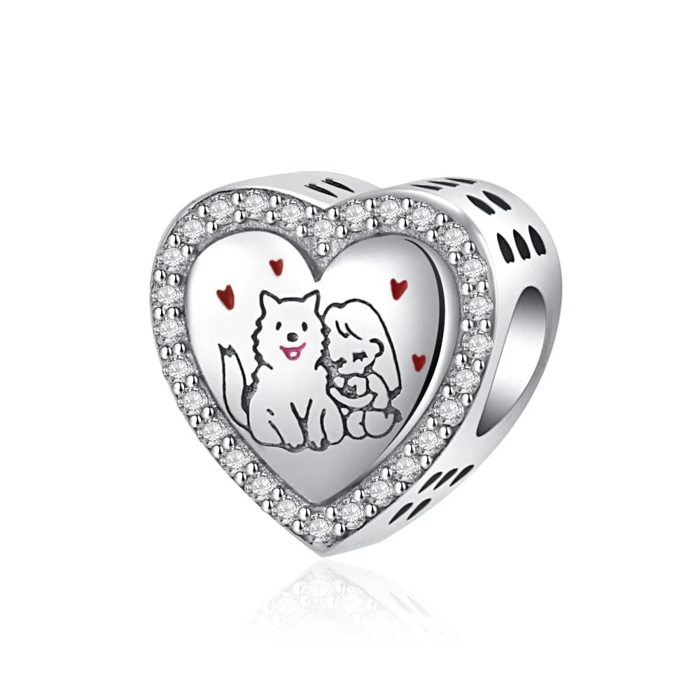 Liora Atelier Girl Pet Lover Heart Charm