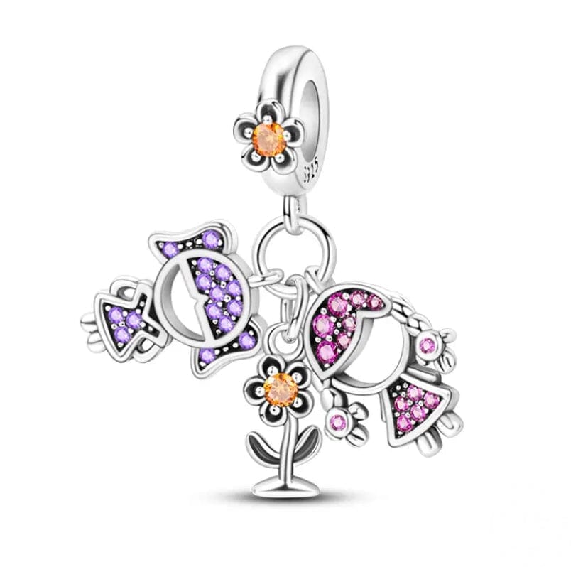 Liora Atelier Girls Flower Dangle Charm