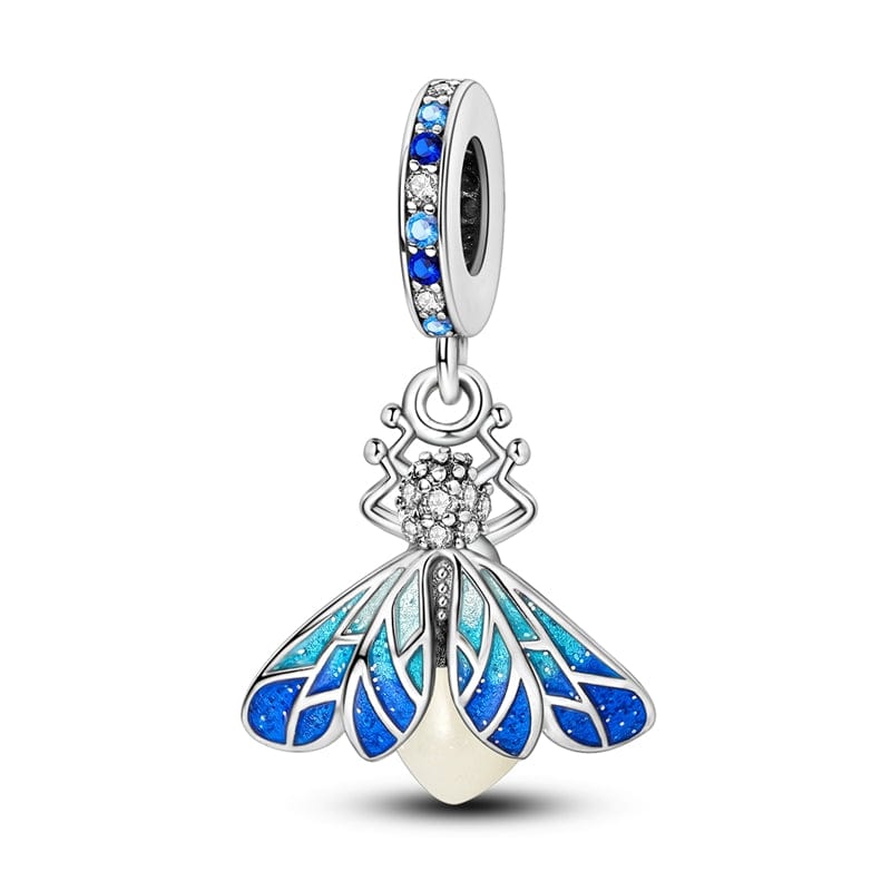Liora Atelier Glow - in - the - dark Blue Firefly Dangle Charm