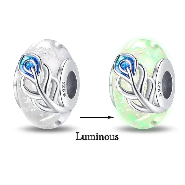 Liora Atelier Glow in the Dark Luminous Murano Charm