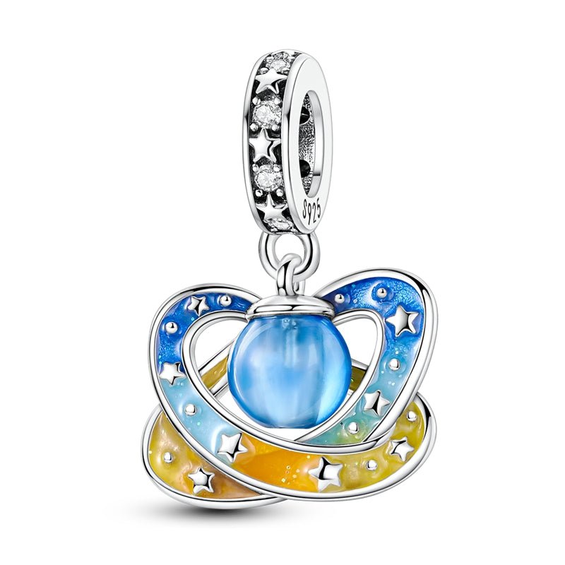 Liora Atelier Glow in the Dark Luminous Planet Dangle Charm