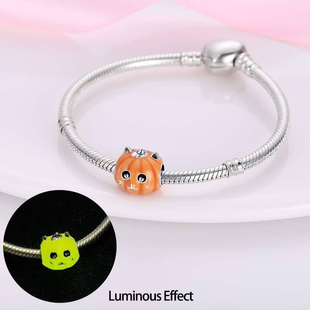 Liora Atelier Glow in the Dark Luminous Pumpkin Charm