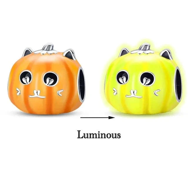 Liora Atelier Glow in the Dark Luminous Pumpkin Charm