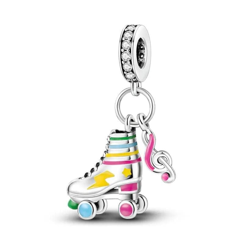 Liora Atelier Glow in the Dark Luminous Roller Skates Tiktok Dangle Charm