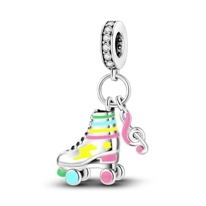 Liora Atelier Glow in the Dark Luminous Roller Skates Tiktok Dangle Charm