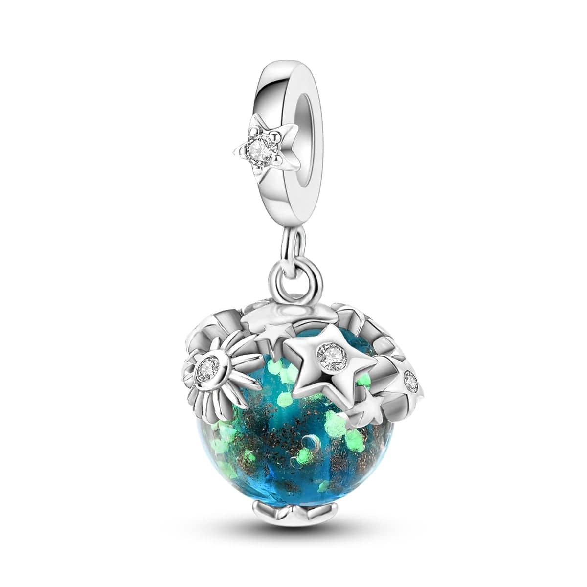 Liora Atelier Glow in the Dark Luminous Sky in The Stars Dangle Charm
