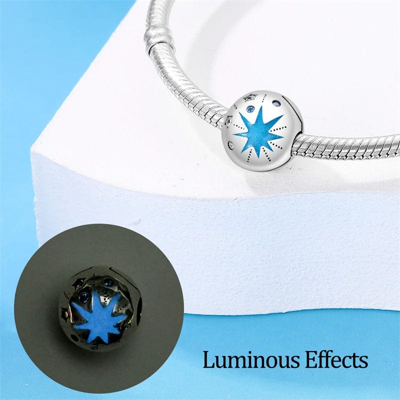 Liora Atelier Glow in the Dark Luminous Star and Galaxy Charm