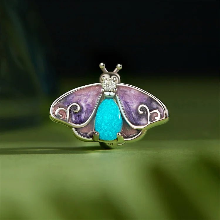 Liora Atelier Glow in the Dark Luminous Twilight Butterfly Charm