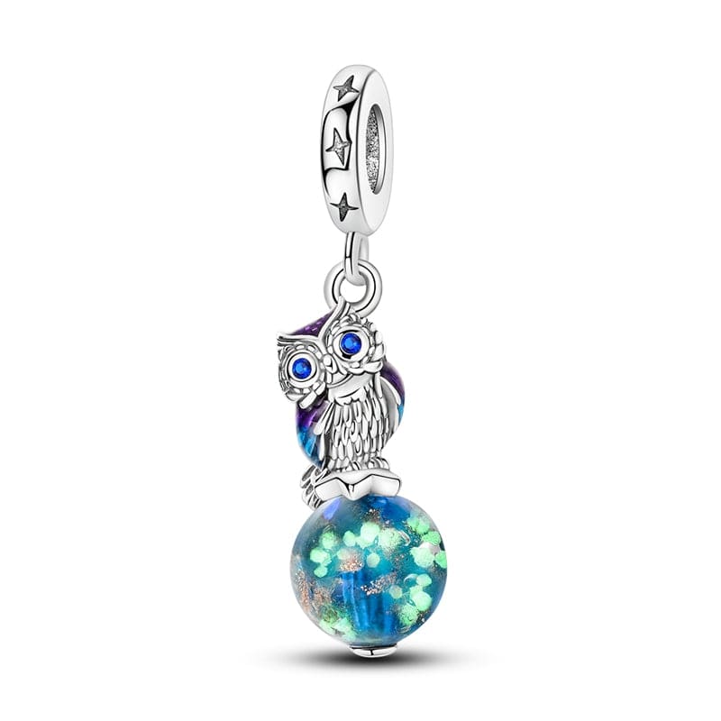 Liora Atelier Glow in the Dark Owl Charm