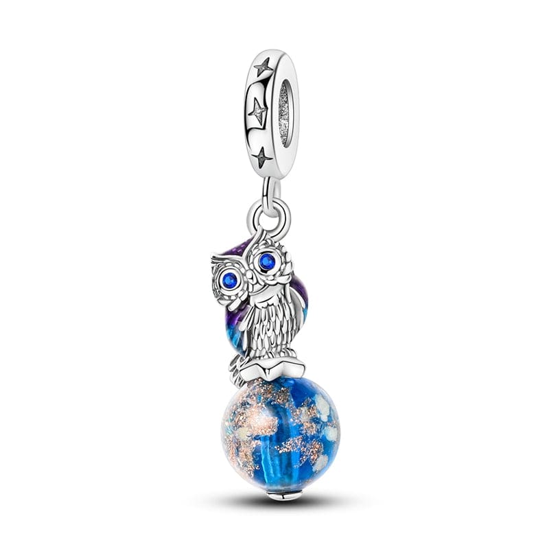 Liora Atelier Glow in the Dark Owl Charm