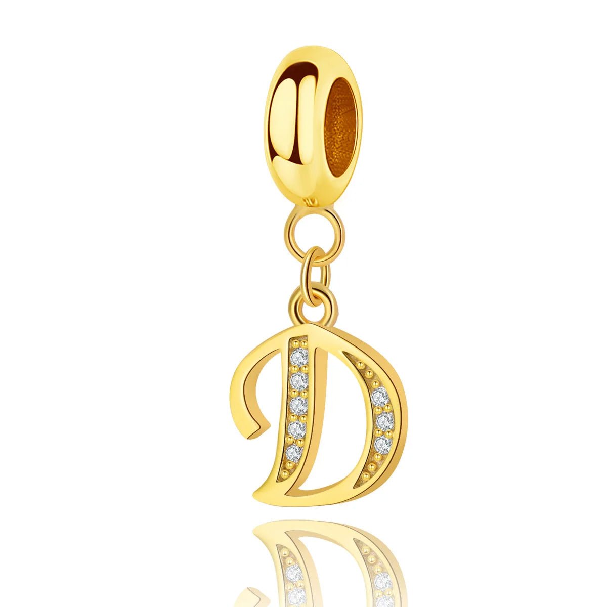 Liora Atelier Gold Initial Letter A~Z Alphabet Dangle Charms