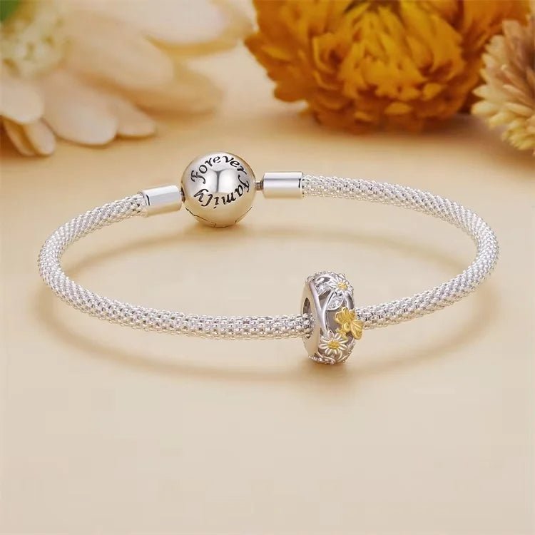 Liora Atelier Golden Butterfly & Floral Garden Charm