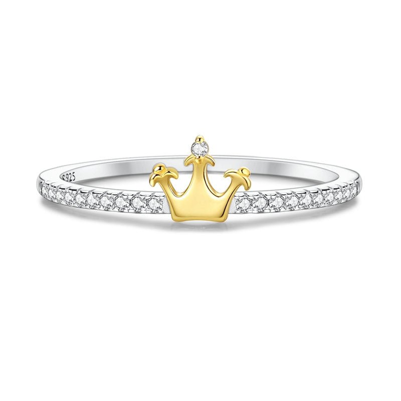 Liora Atelier Golden Crown Pavé Ring