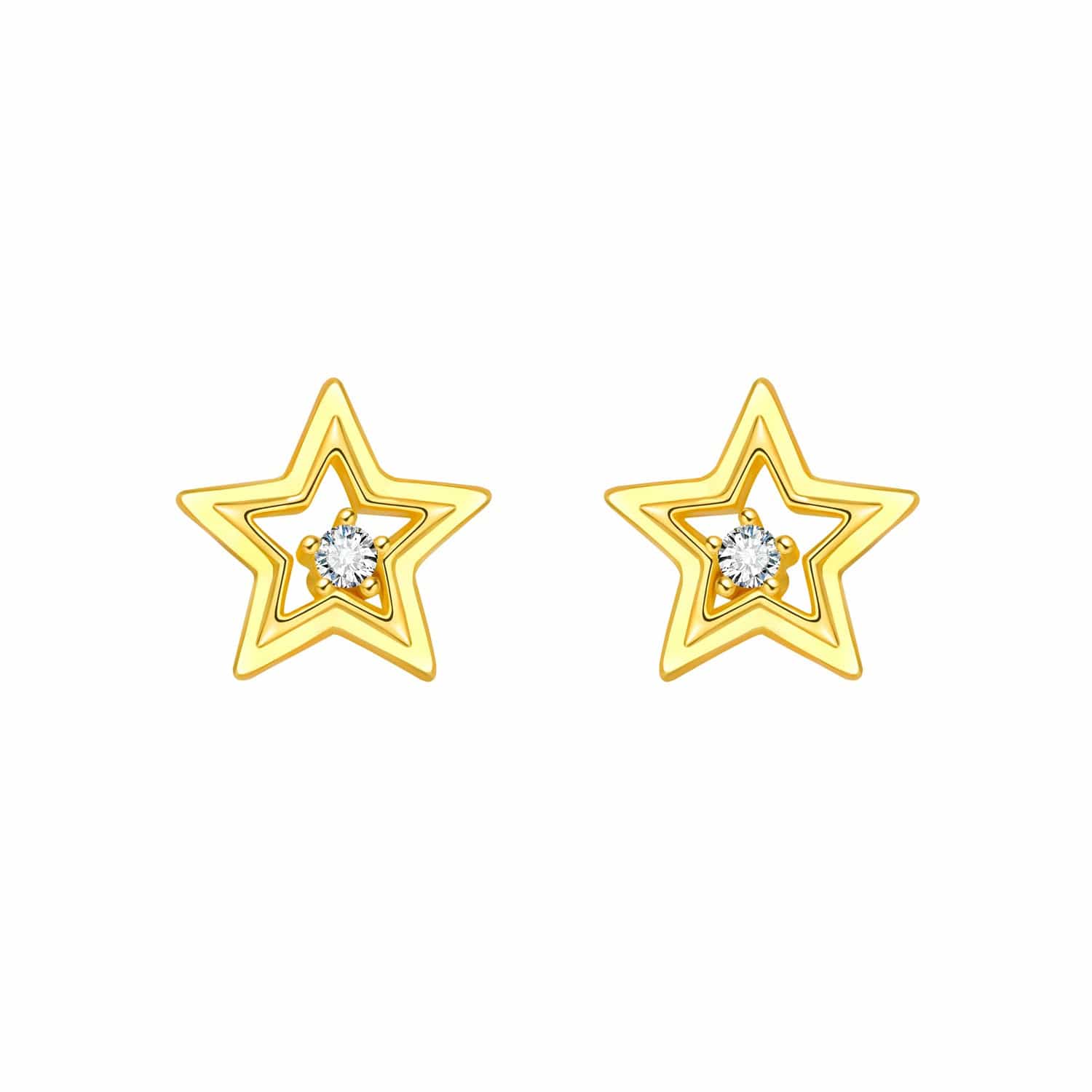Liora Atelier Golden Starlight Studs