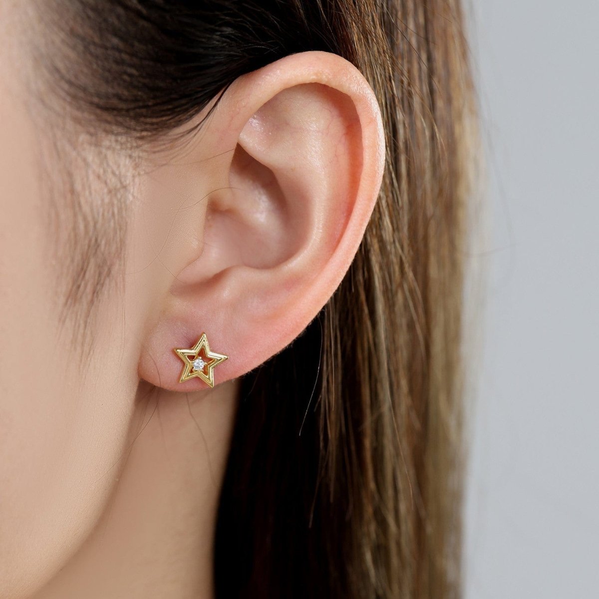 Liora Atelier Golden Starlight Studs