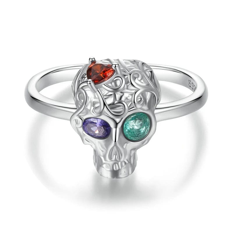 Liora Atelier Gothic Skull Head Ring