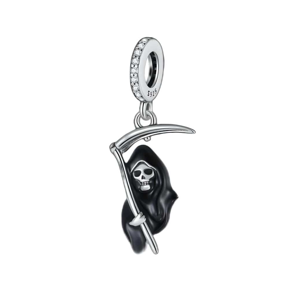 Liora Atelier Grim Reaper Skull Charm