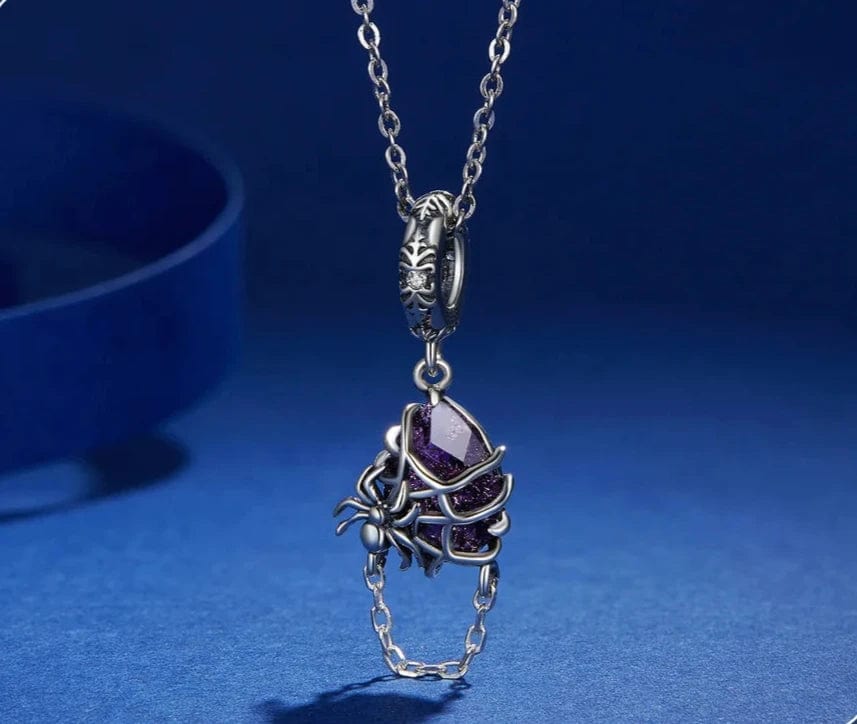 Liora Atelier Halloween Spider Pendant Dangle Charm