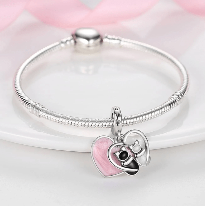 Liora Atelier Cats & Hearts Dangle Charm
