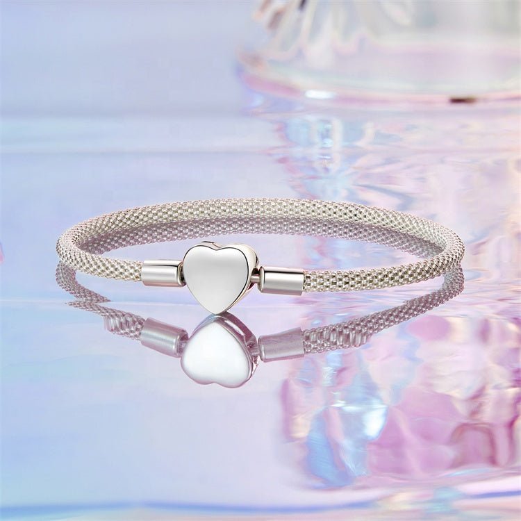Liora Atelier Heart Clasp Charm Bracelet