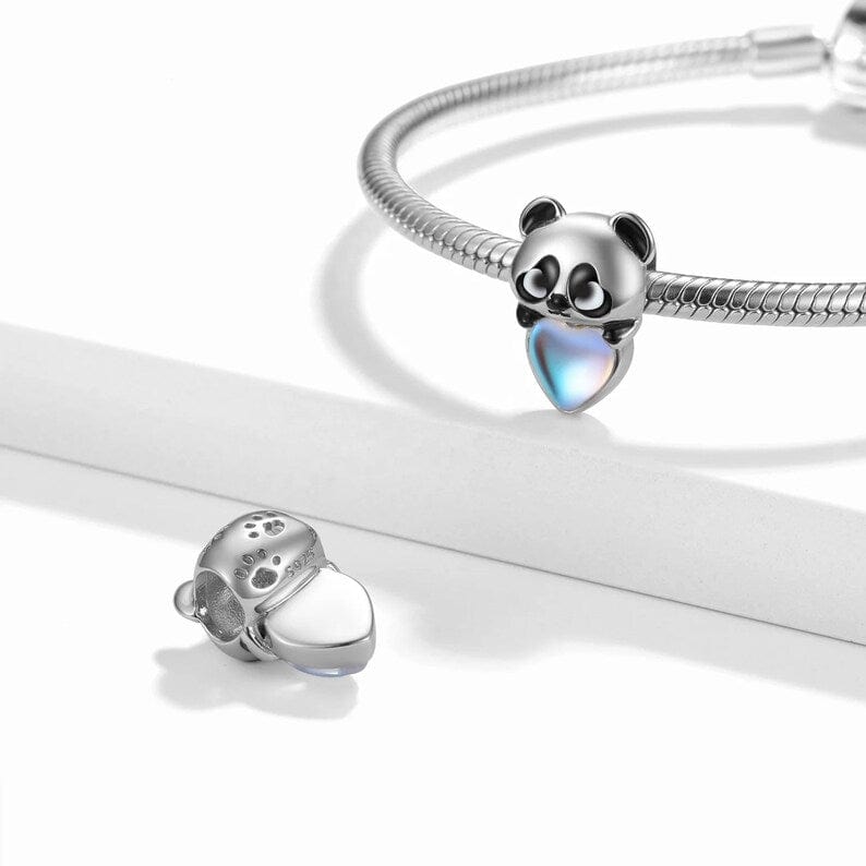Liora Atelier Heart - Hugging Panda Charm