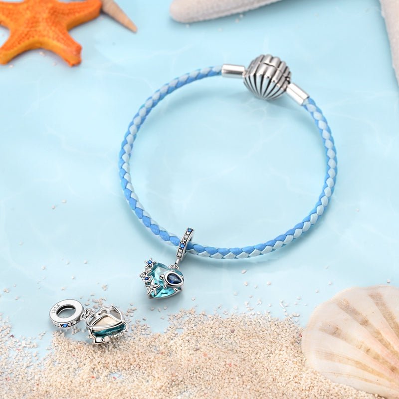 Liora Atelier Heart - Shaped Ocean Treasure Dangle Charm